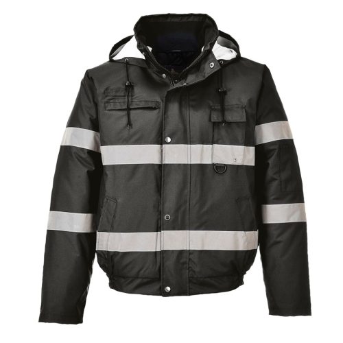 Portwest S434 Iona Lite Bomber dzseki Fekete - S