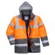 Portwest S467 Hi-Vis Kéttónusú Traffic kabát Narancs / Szürke - S