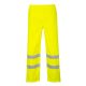 Portwest S487 Hi-Vis lélegző nadrág Sárga - XS