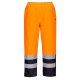 Portwest S598 Hi-Vis lélegző nadrág Narancs / Navy - XL