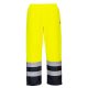 Portwest S598 Hi-Vis lélegző nadrág Sárga / Navy - S