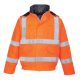 Portwest S773 Bizflame Rain Hi-Vis Antistatic FR bomber kabát Narancs - M