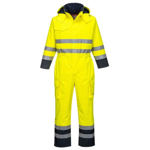 Portwest S775 Bizflame Rain Hi-Vis Multi overál Sárga / Navy - L