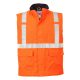 Portwest S776 Bizflame Rain Hi-Vis antisztatikus FR lángálló mellény Narancs - XL