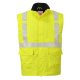 Portwest S776 Bizflame Rain Hi-Vis antisztatikus FR lángálló mellény Sárga - XXL