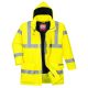 Portwest S778 Bizflame Rain Hi-Vis antisztatikus FR kabát Sárga - S