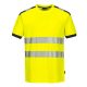 Portwest T181 PW3 Hi-Vis póló S/S Sárga / Szürke - L