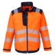 Portwest T500 PW3 Hi-Vis kabát Narancs / Navy - S