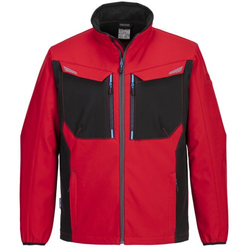 Portwest T750 WX3 Softshell kabát Mélypiros - M