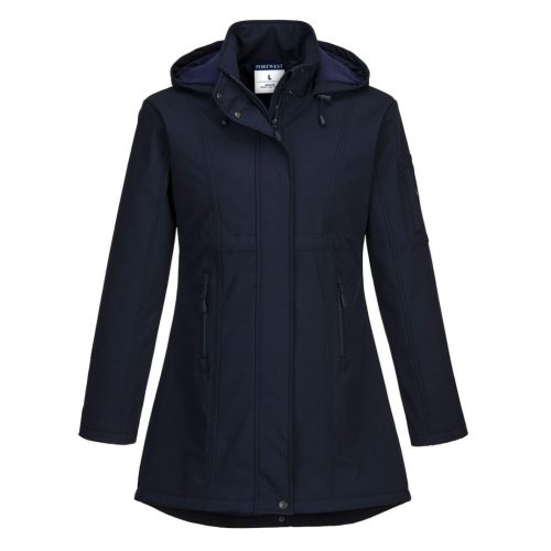 Portwest TK42 Carla Softshell kabát (3L) Navy - XS