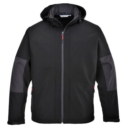 Portwest TK53 Softshell kapucnis dzseki (3L) Fekete - M