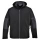 Portwest TK53 Softshell kapucnis dzseki (3L) Fekete - 3XL