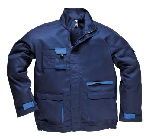 Portwest TX10 Texo Contrast munkakabát Navy - 3XL