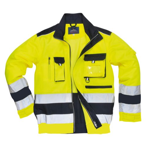 Portwest TX50 Lille Hi-Vis kabát Sárga / Navy - S