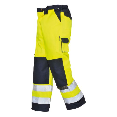 Portwest TX51 Lyon Hi-Vis nadrág Sárga / Navy - 4XL