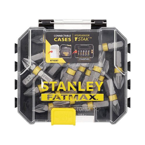 Stanley SFM 20 db 25mm Impact PZ2 bit - PRO-STACK CADDY kompatibilis dobozban