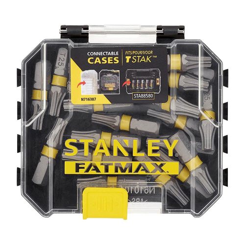 Stanley SFM 20 db 25mm Impact Torx25 bit - PRO-STACK CADDY kompatibilis dobozban